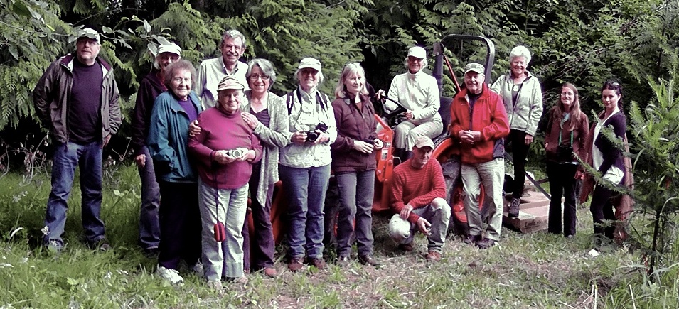 Nature Chilliwack members at Camp Slough